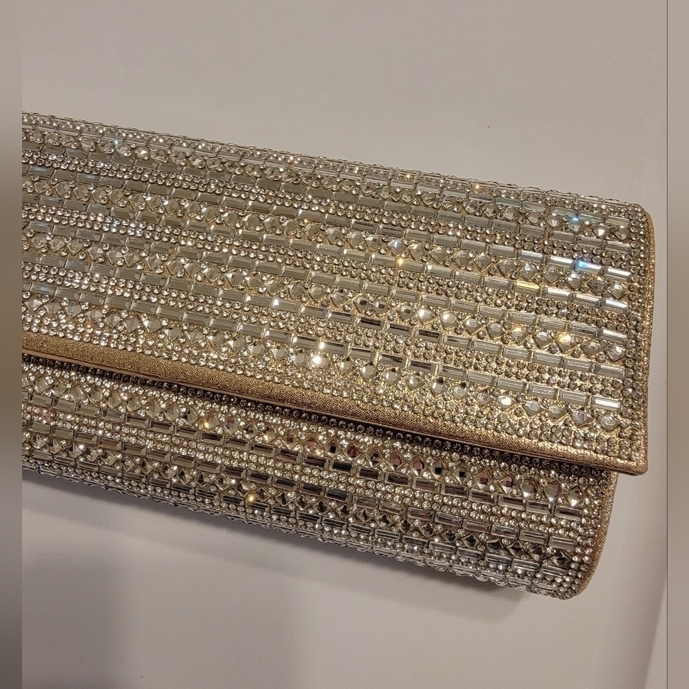 NWT Vie & Rose Crystal Clutch - Picture 3 of 12